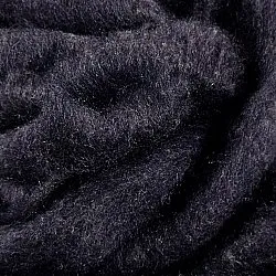 Coperte - Plaid in misto lana - Samantha (nero)