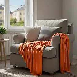 Coperte - Vanja Throw (ruggine)