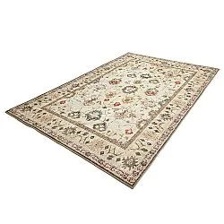 Tappeto a tessitura piatta - Adira (grigio/rosa)