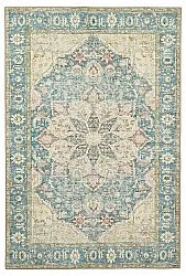 Tappeto a tessitura piatta - Alvand (blu)