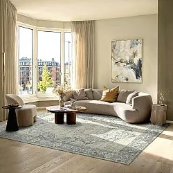 Tappeto a tessitura piatta - Alvand (grigio)