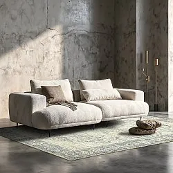 Tappeto a tessitura piatta - Alvand (grigio)