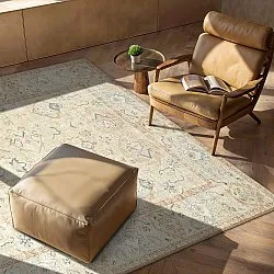 Tappeto a tessitura piatta - Amena (beige)