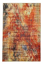 Tappeto a tessitura piatta - Bechar (rosso/multiplo)