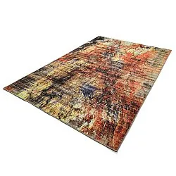 Tappeto a tessitura piatta - Bechar (rosso/multiplo)