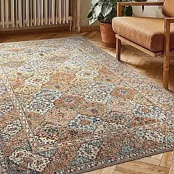 Tappeto a tessitura piatta - Berelina (beige/multicolore)