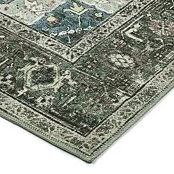Tappeto a tessitura piatta - Birjand (verde)