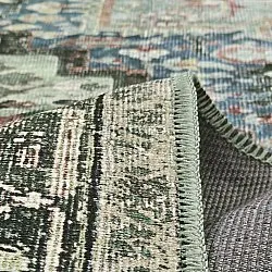 Tappeto a tessitura piatta - Birjand (verde)