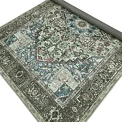 Tappeto a tessitura piatta - Birjand (verde)