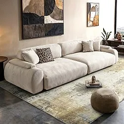 Tappeto a tessitura piatta - Comino (grigio/multiplo)