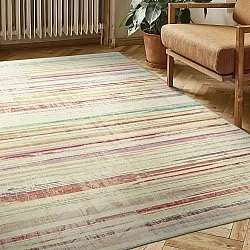 Tappeto a tessitura piatta - Delara (beige/multicolore)