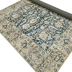 Tappeto a tessitura piatta - Delvar (blu)