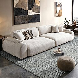 Tappeto a tessitura piatta - Elarion (grigio)