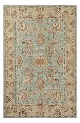 Tappeto a tessitura piatta - Layla (azzurro)