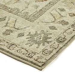 Tappeto a tessitura piatta - Linaar (crema)