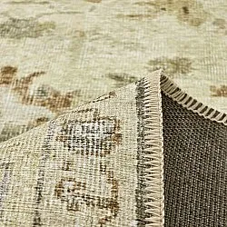 Tappeto a tessitura piatta - Linaar (crema)