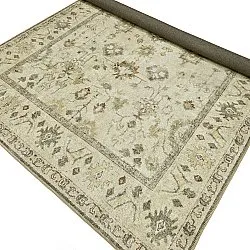 Tappeto a tessitura piatta - Linaar (crema)