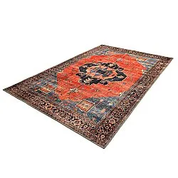 Tappeto a tessitura piatta - Mandalay (rosso)