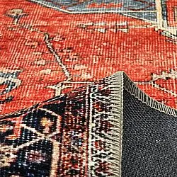 Tappeto a tessitura piatta - Mandalay (rosso)