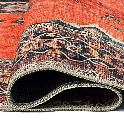 Tappeto a tessitura piatta - Mandalay (rosso)