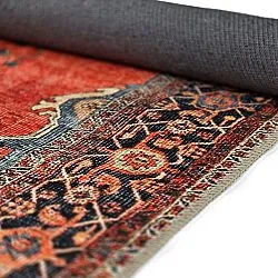 Tappeto a tessitura piatta - Mandalay (rosso)