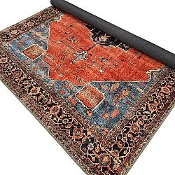 Tappeto a tessitura piatta - Mandalay (rosso)
