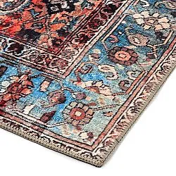 Tappeto a tessitura piatta - Mardin (rosso/blu)