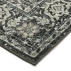 Tappeto a tessitura piatta - Meralis (nero)