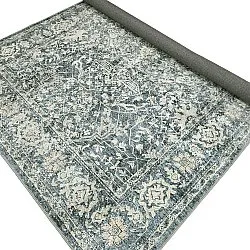 Tappeto a tessitura piatta - Meralis (blu)