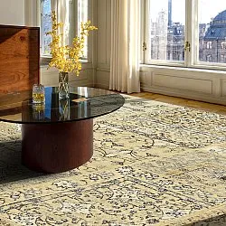 Tappeto a tessitura piatta - Myrina (beige)