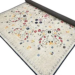 Tappeto a tessitura piatta - Nabilar (crema)