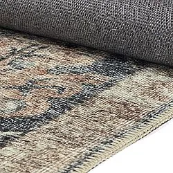 Tappeto a tessitura piatta - Noura (blu scuro)