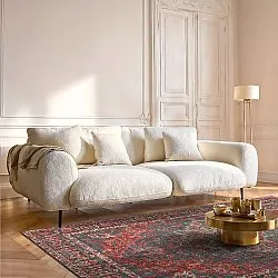 Tappeto a tessitura piatta - Velamir (rosso)
