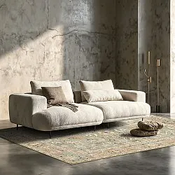 Tappeto a tessitura piatta - Yara (beige)
