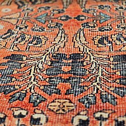 Tappeto a tessitura piatta - Yasirah (arancia)