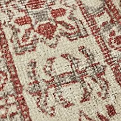 Tappeto a tessitura piatta - Zuleina (rosso)