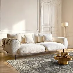 Tappeto a tessitura piatta - Zuleina (grigio scuro)