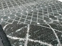 Tappeto Wilton - Stella (nero/bianco)