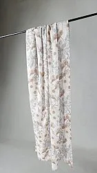 Tende - Cortina di cotone - Serena (grigio/beige)