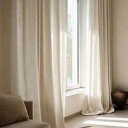 Tende - Tenda effetto lino Andrada (beige)