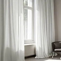 Tende - Tenda effetto lino Andrada (bianco)