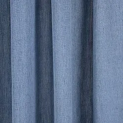 Tende - Tende di lino Melania (blu scuro)