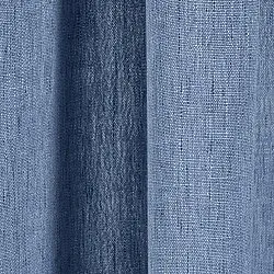 Tende - Tende di lino Melania (blu scuro)