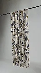 Tende - Cortina di cotone - Amalie (grigio/blu)