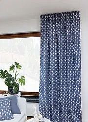 Tende - Cortina di cotone Sari (blu)