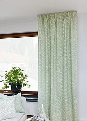 Tende - Cortina di cotone Satu (verde)