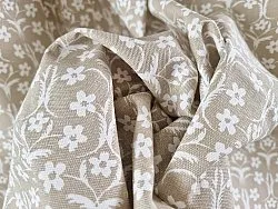 Tende - Cortina di cotone Ella (beige)