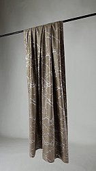 Tende - Tende di velluto Florina (marrone chiaro)