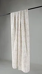 Tende - Cortina di cotone Viola (beige)