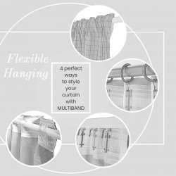 Tende - Tende di lino Cosmina (arancia)